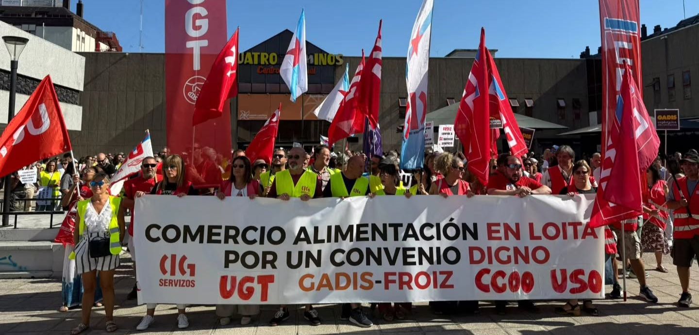 Concentración na praza de catro camiños