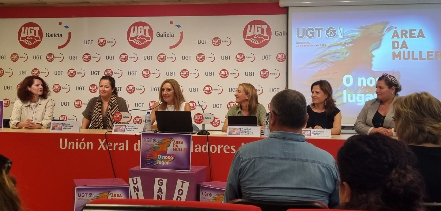 Imaxe das persoas que forman parte de Área de Muller de UGT Galicia