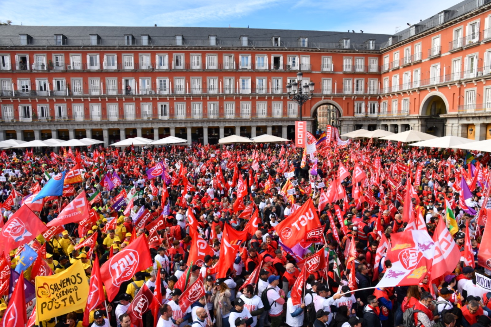 Imaxe durante a concentración