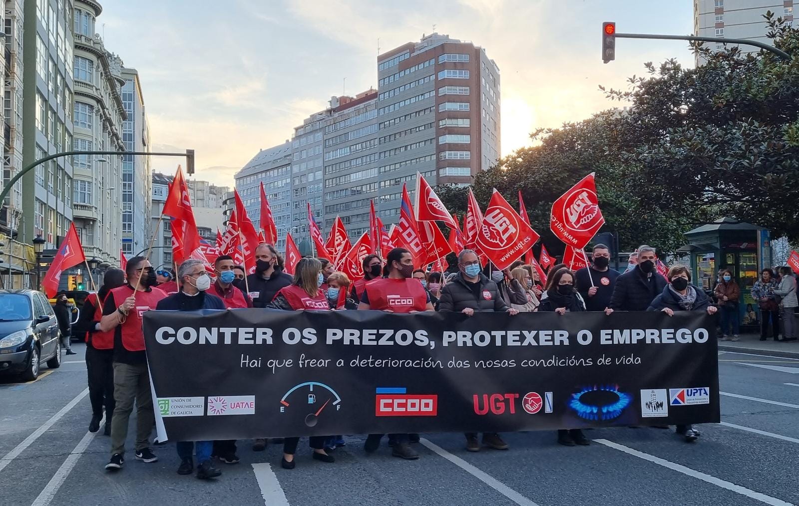 Imaxe cabeza da manifestación